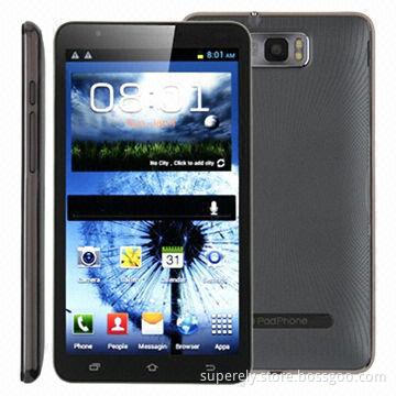 MTK6577 3G Tablet Phone with 6.0-inch Capacitive Touch Screen, Android 4.0 OS and 8.0MP Dual Camera